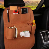 منظم ظهر كرسي السيارة جلد