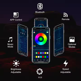 طقم ليد أبلكيشن l للتابلوه والأبواب