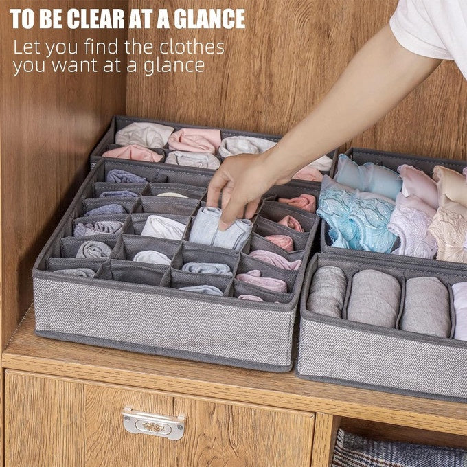 طقم منظم ملابس رباعي