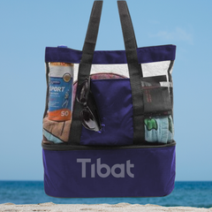 شنطة بحر شبك بحافظ طعام حراري