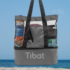 شنطة بحر شبك بحافظ طعام حراري