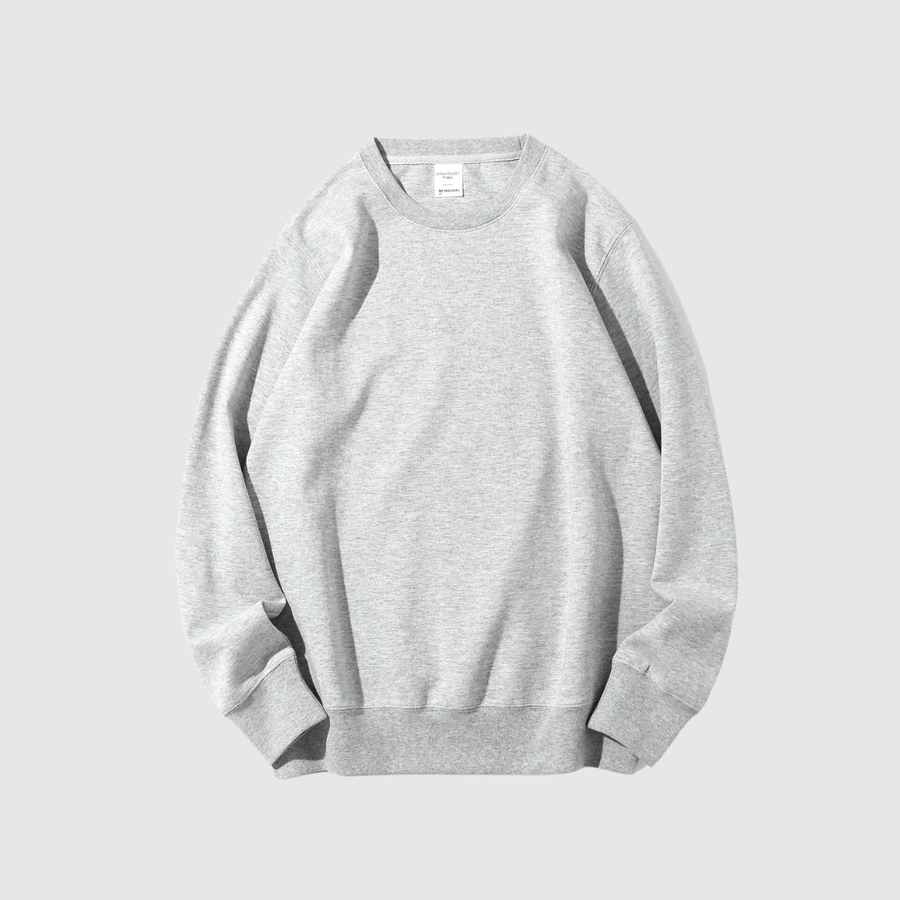 Round Sweatshirt | Gray