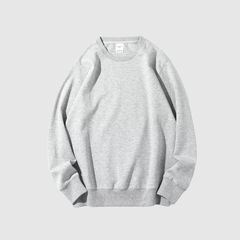 Round Sweatshirt | Gray