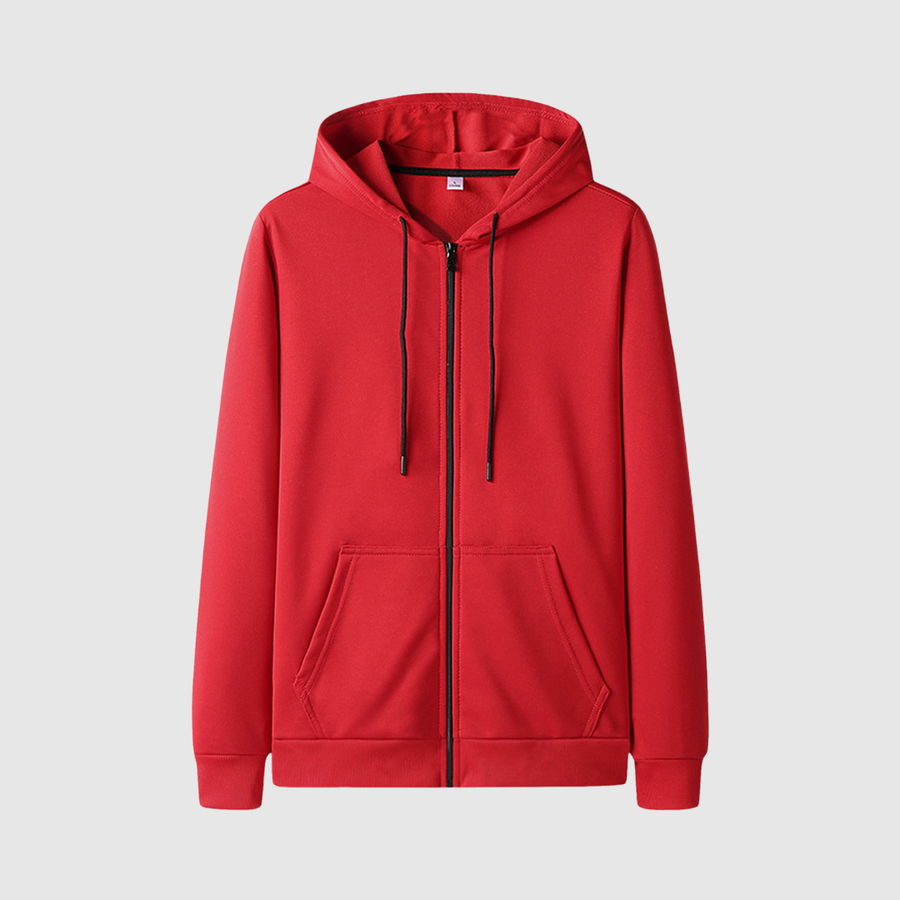 Fasteners Hoodie | Red