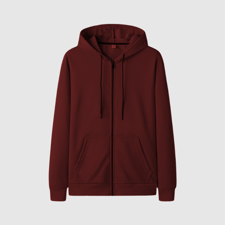 Fasteners Hoodie | Maroon