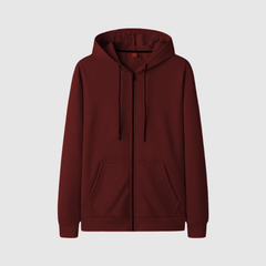 Fasteners Hoodie | Maroon