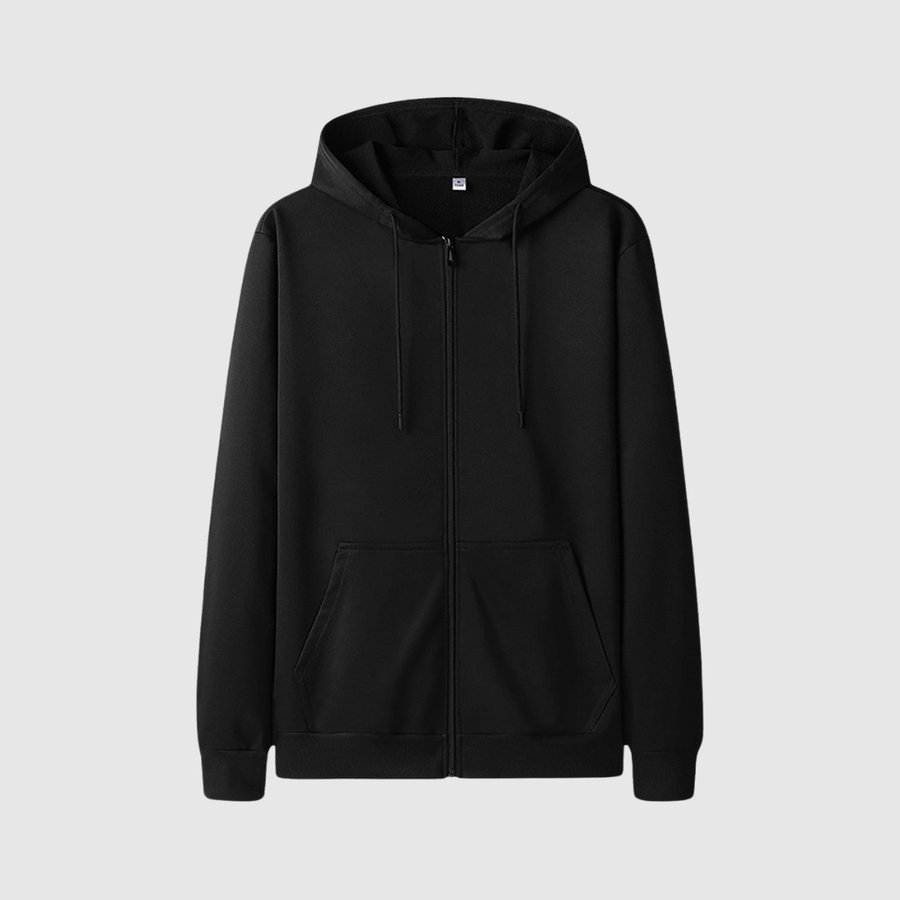 Fasteners Hoodie | Black