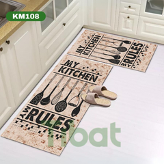 طقم دواسات مطبخ 2 قطعة