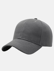 Dark grey Solid cap