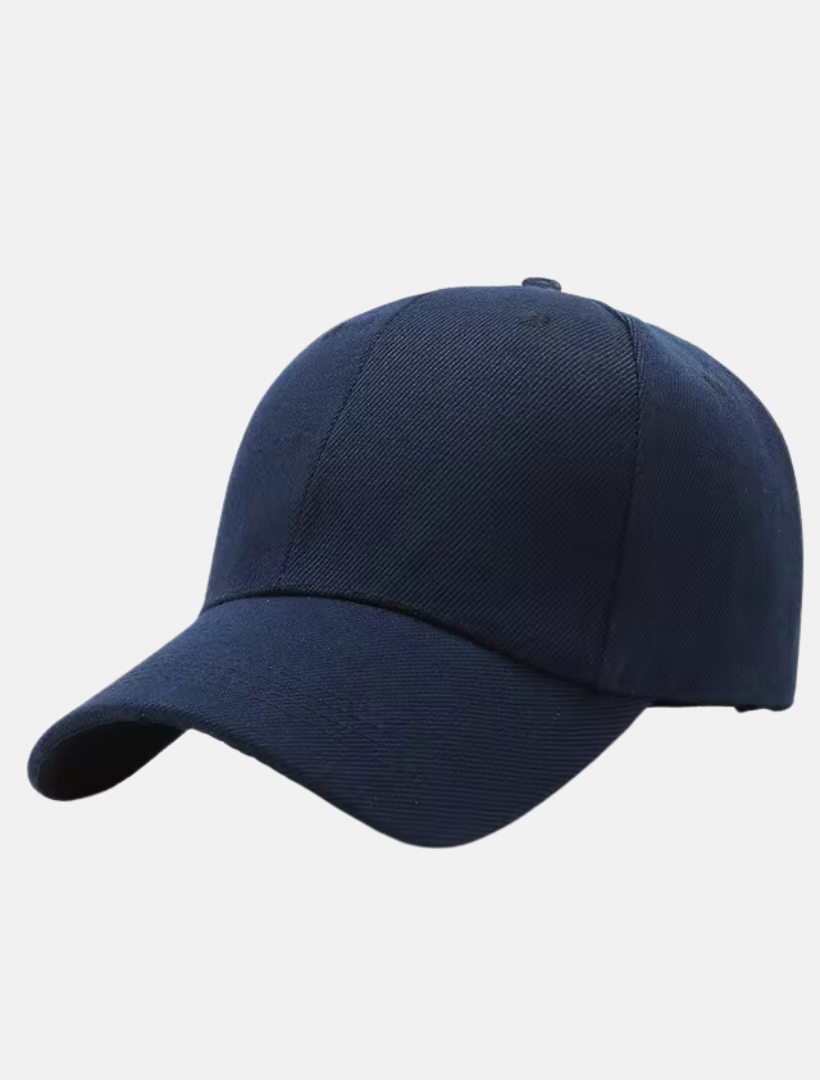 Navy blue Solid cap