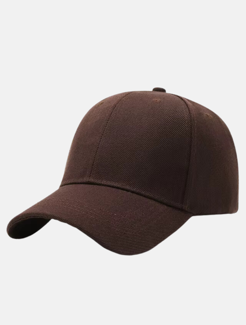 Brown Solid cap