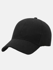 Black Solid cap