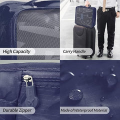 طقم منظم شنطة السفر | من 6 قطع : 9 قطع