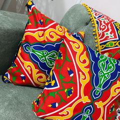 مفرش خيامية + 3 كوشن هدية 🌙❤️