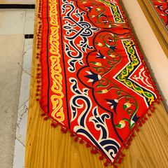 مفرش خيامية + 3 كوشن هدية 🌙❤️