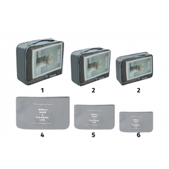 طقم منظم شنطة السفر | من 6 قطع : 9 قطع