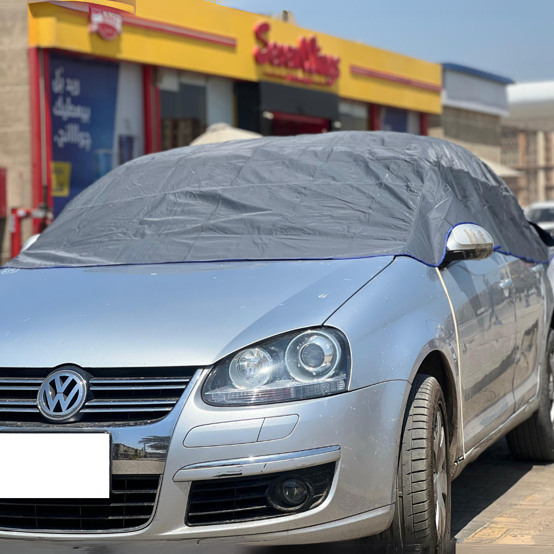 غطاء سيارة نصفي وتربروف