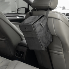 Trash Bag - سلة سيارة بغطاء جلد