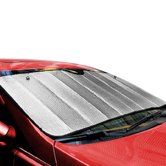 شماسة سيارة فضي