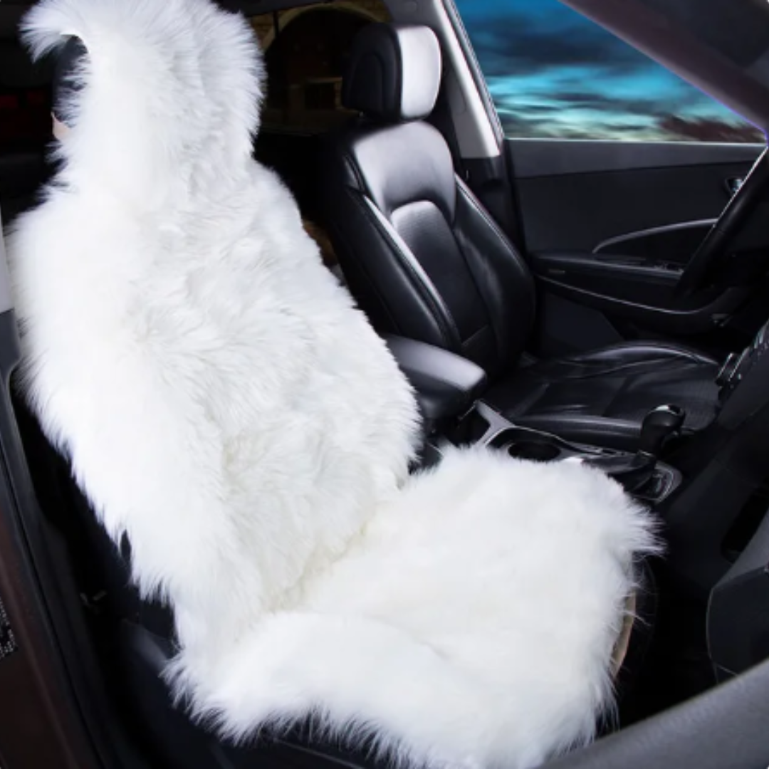 غطاء كرسي سيارة فرو