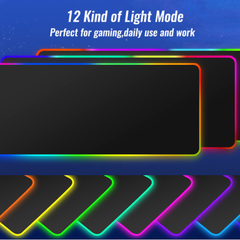 بادة ماوس مضيئة مقاس 80x30