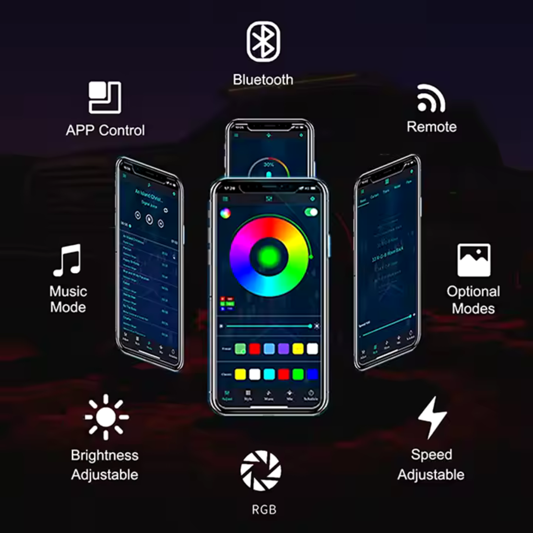 طقم ليد أبلكيشن l للتابلوه والأبواب