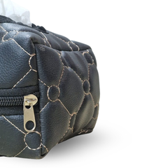 علبة مناديل جلد كابتونية