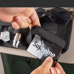 منظم شماسة السيارة قماش