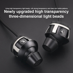 إضاءة جانبية على شكل أجنحة للسيارة