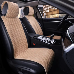 غطاء كرسي السيارة جلد كابتونية