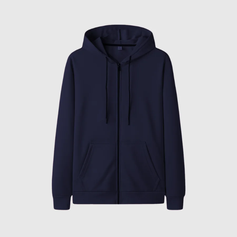 Fasteners Hoodie | Navy Blue