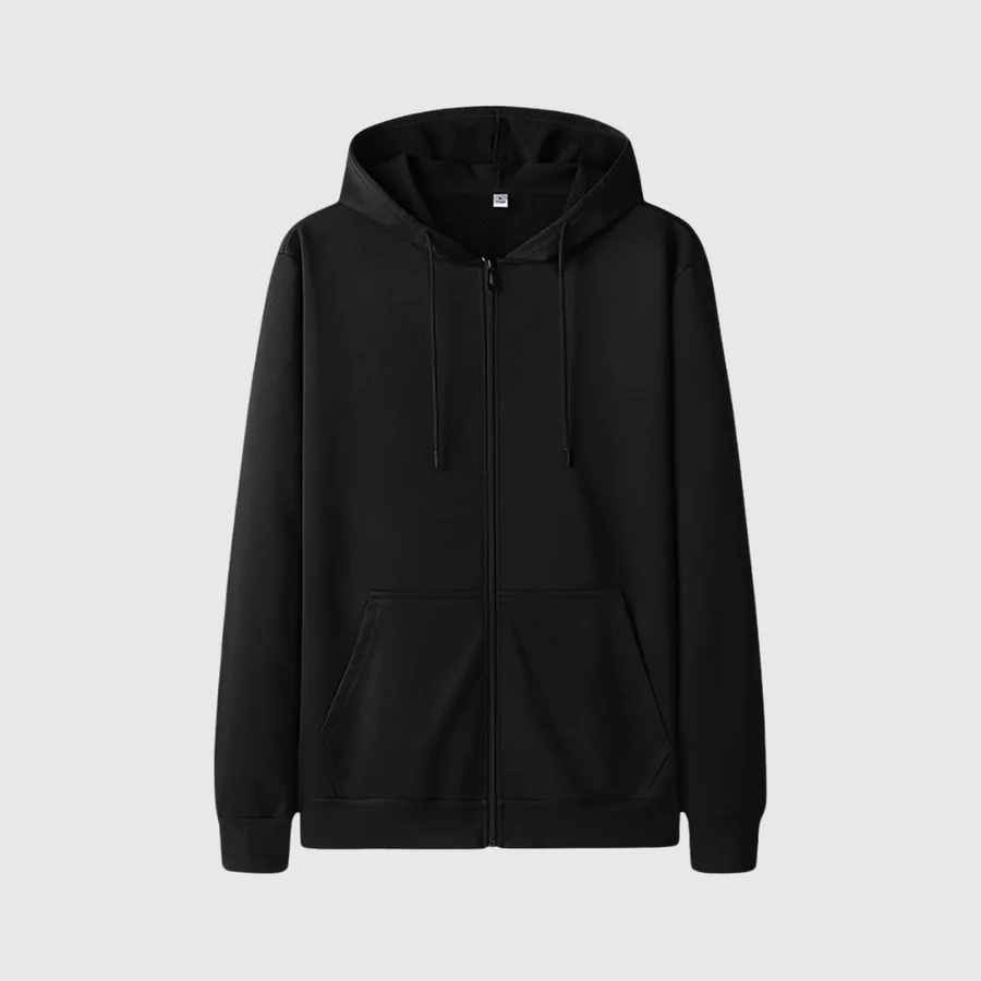 Fasteners Hoodie | Black