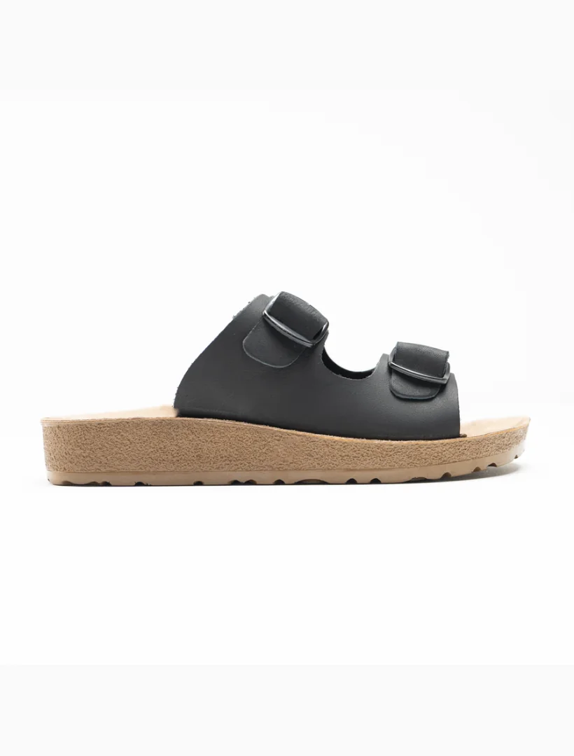 Dual Buckle Comfort Sandals | 14603