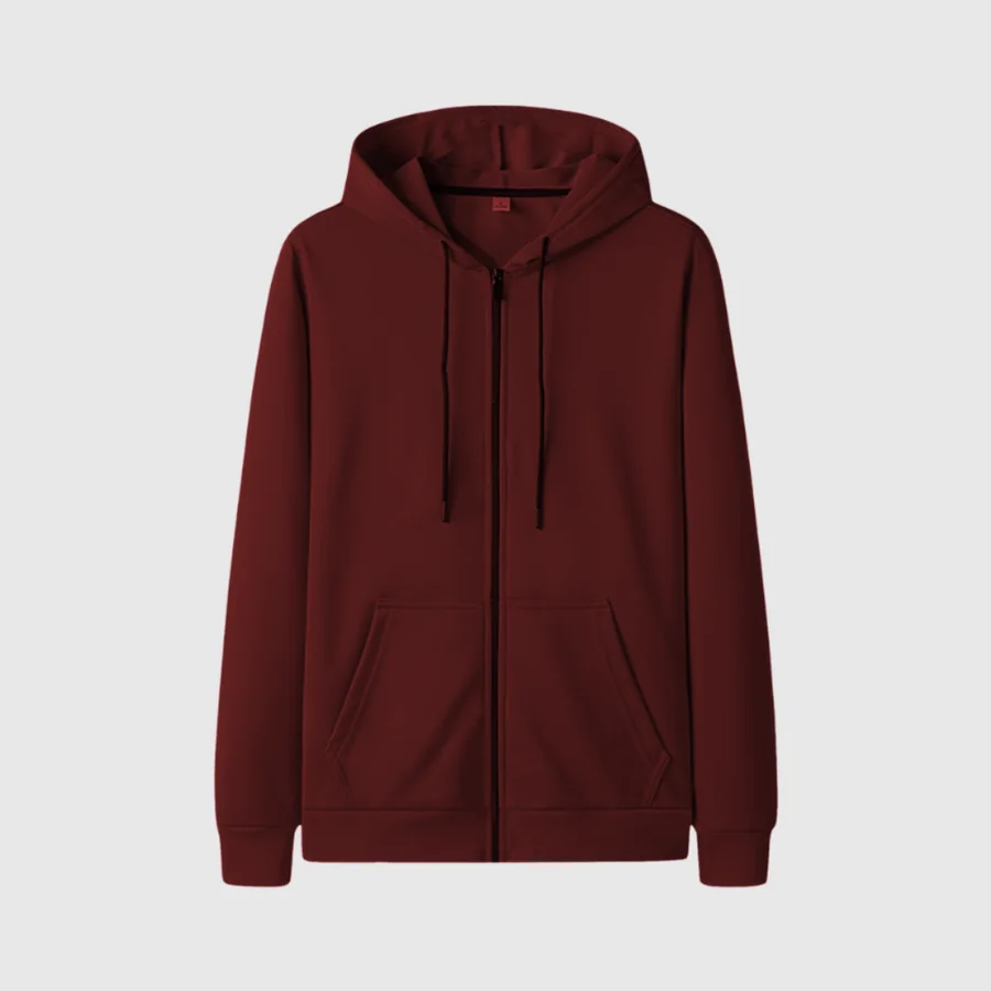 Fasteners Hoodie | Maroon