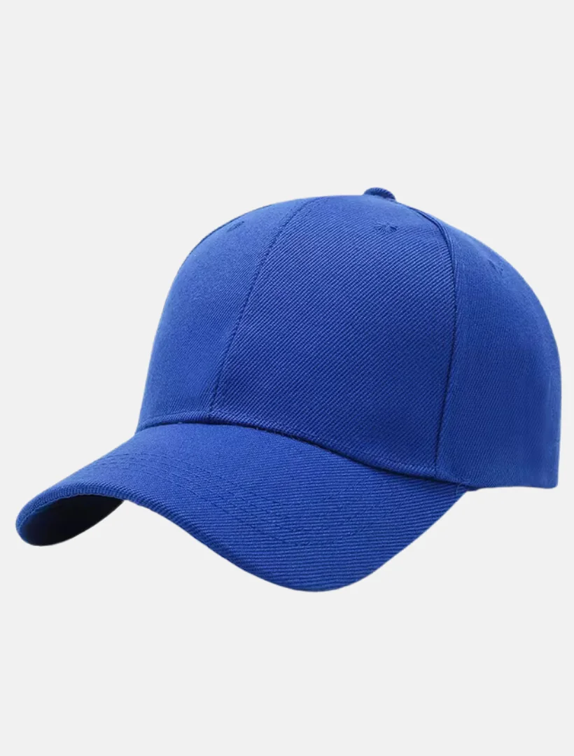 Blue Solid cap